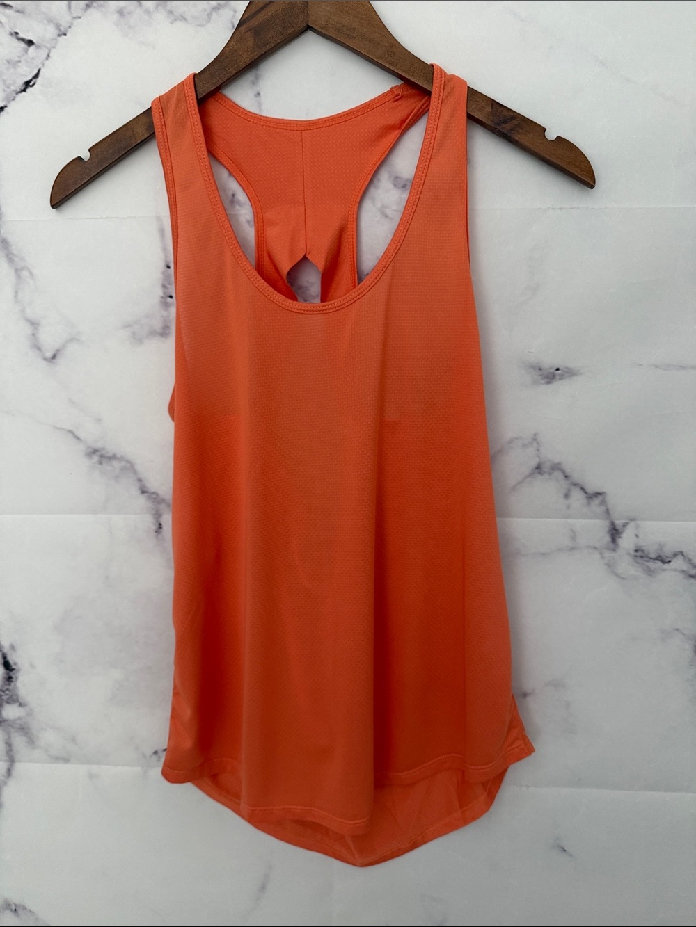 ZYIA Orange Cutout Tank Too Size Medium